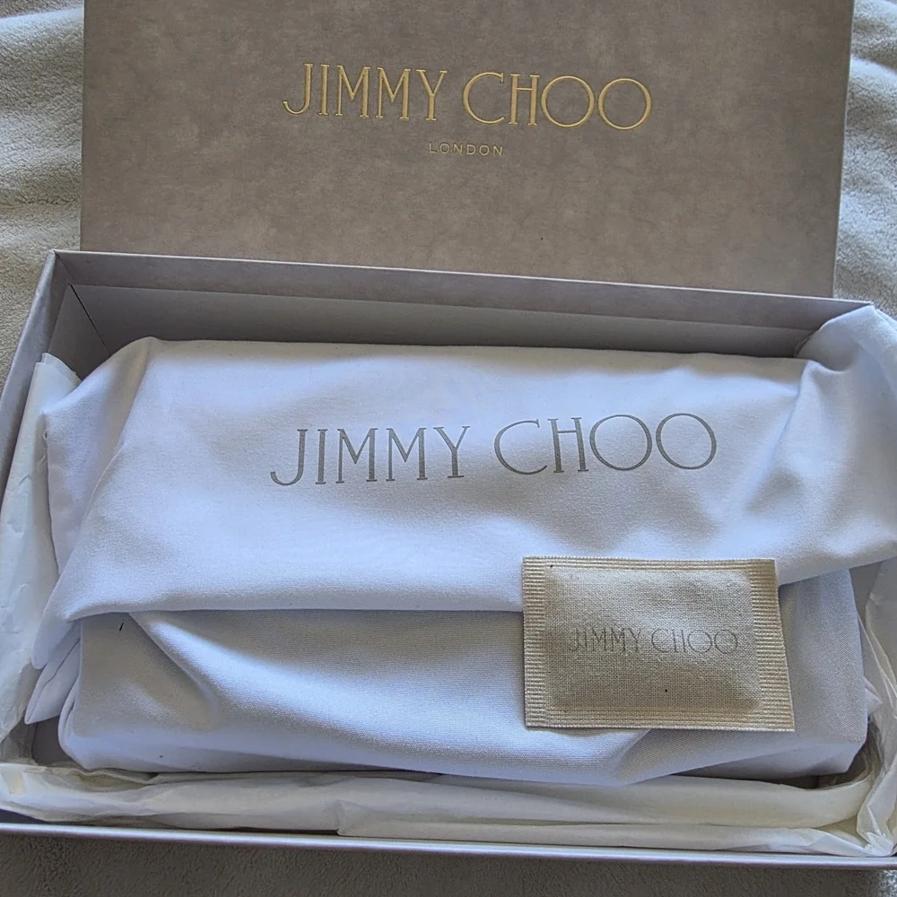 Jimmy Choo Dark Gray Crossbody Bag